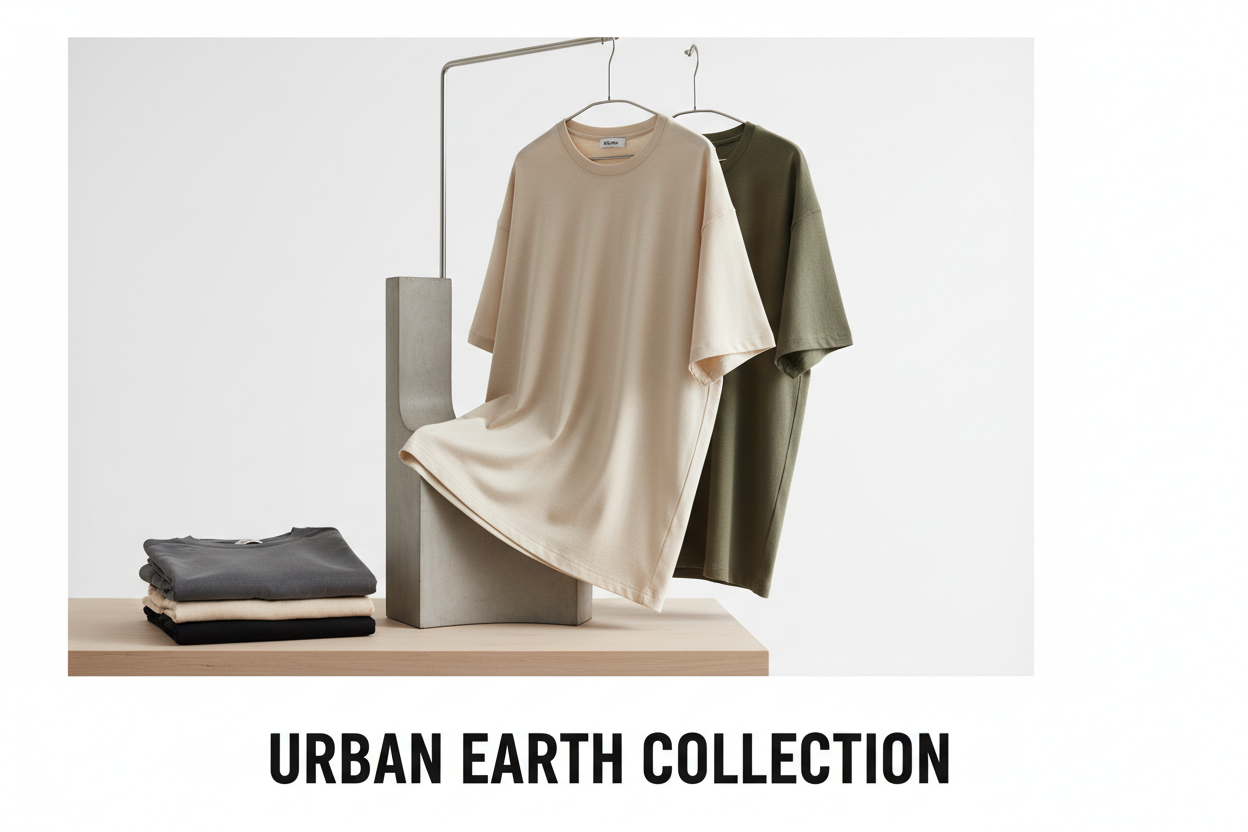 Premium Oversized Tee - Drop-Shoulder Style | TeeArt