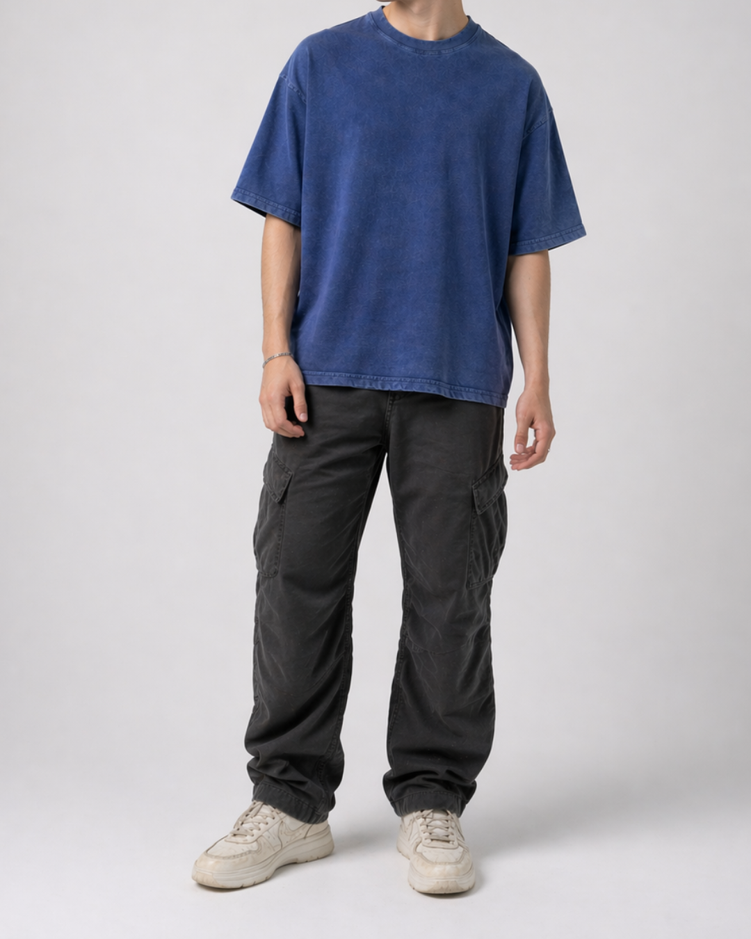 Premium Quality Denim Wash Boxy Fit T-shirt