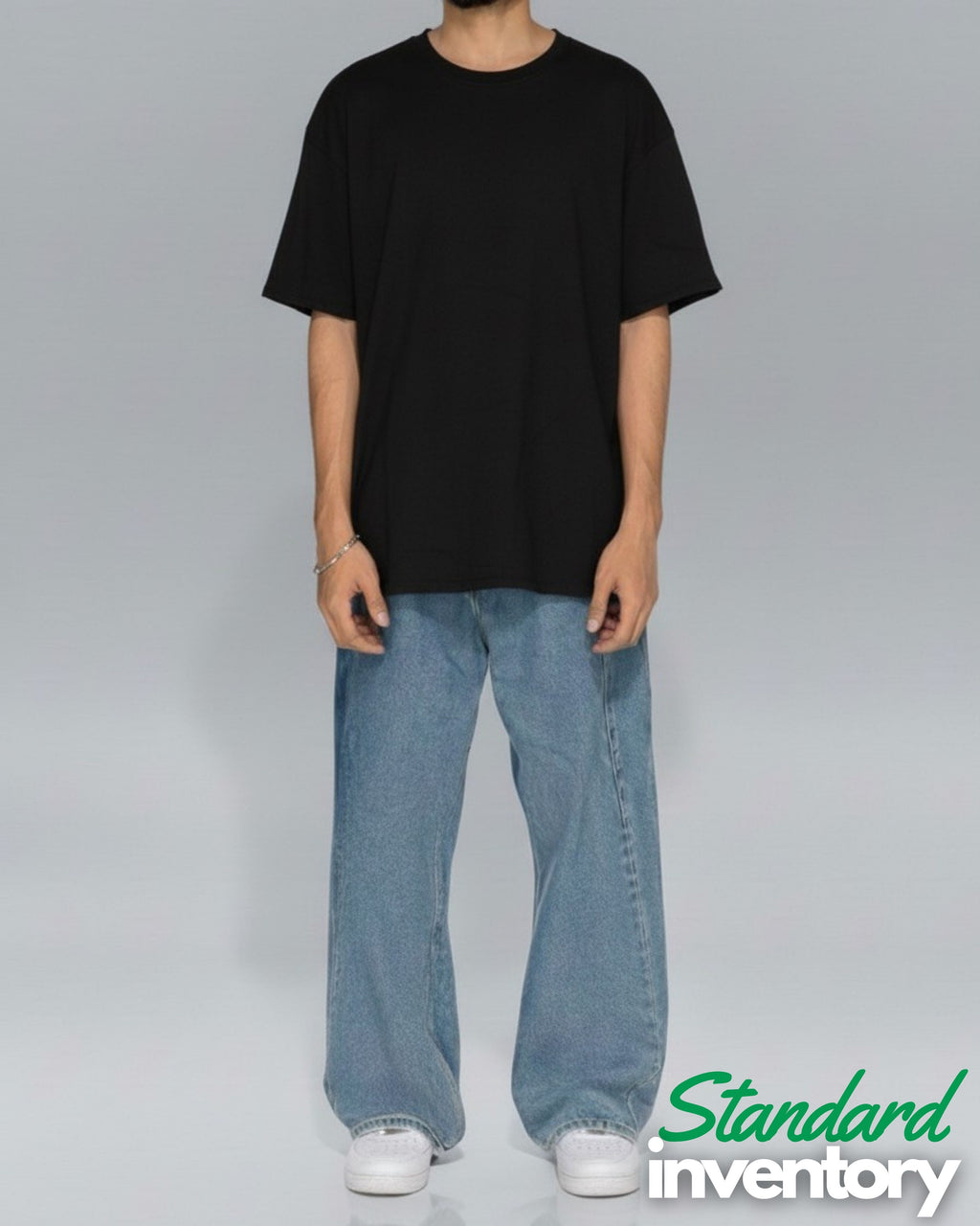 Vintage Black Oversized T-shirt