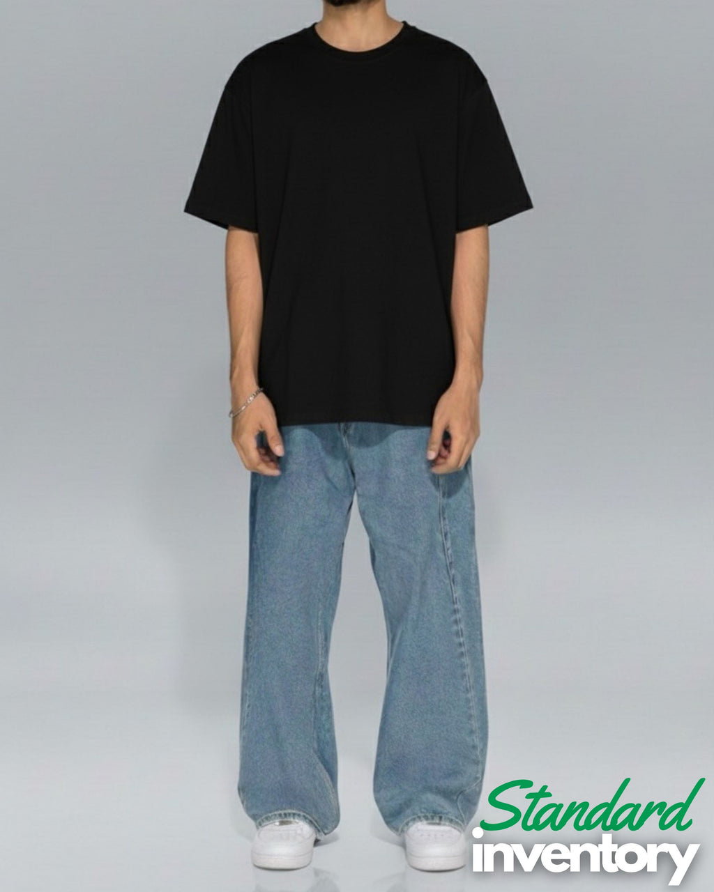 Vintage Black Oversized T-Shirt