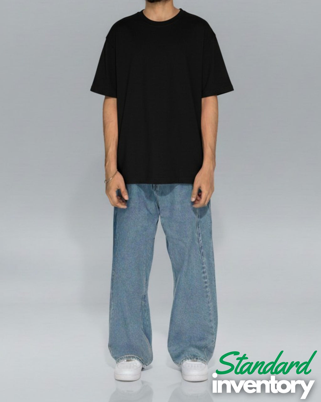 Unicorn Black Oversized Tee
