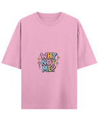 Baby Pink Oversized T-Shirt Front Design