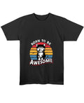 Black Regular Fit T-shirt Front Design