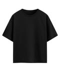 Black Oversized T-shirt Front Design