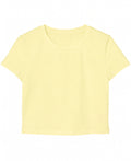 Butter Yellow Baby Tee Front Design