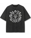 Vintage Fade Wash Oversized T-shirt Front Design