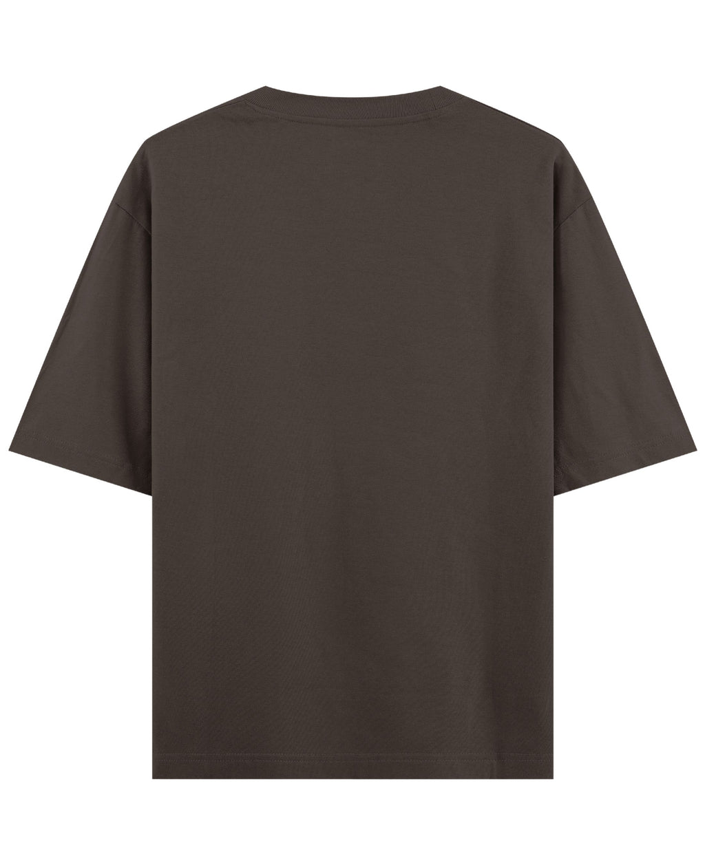 Coffee Oversized T-Shirt Back Design