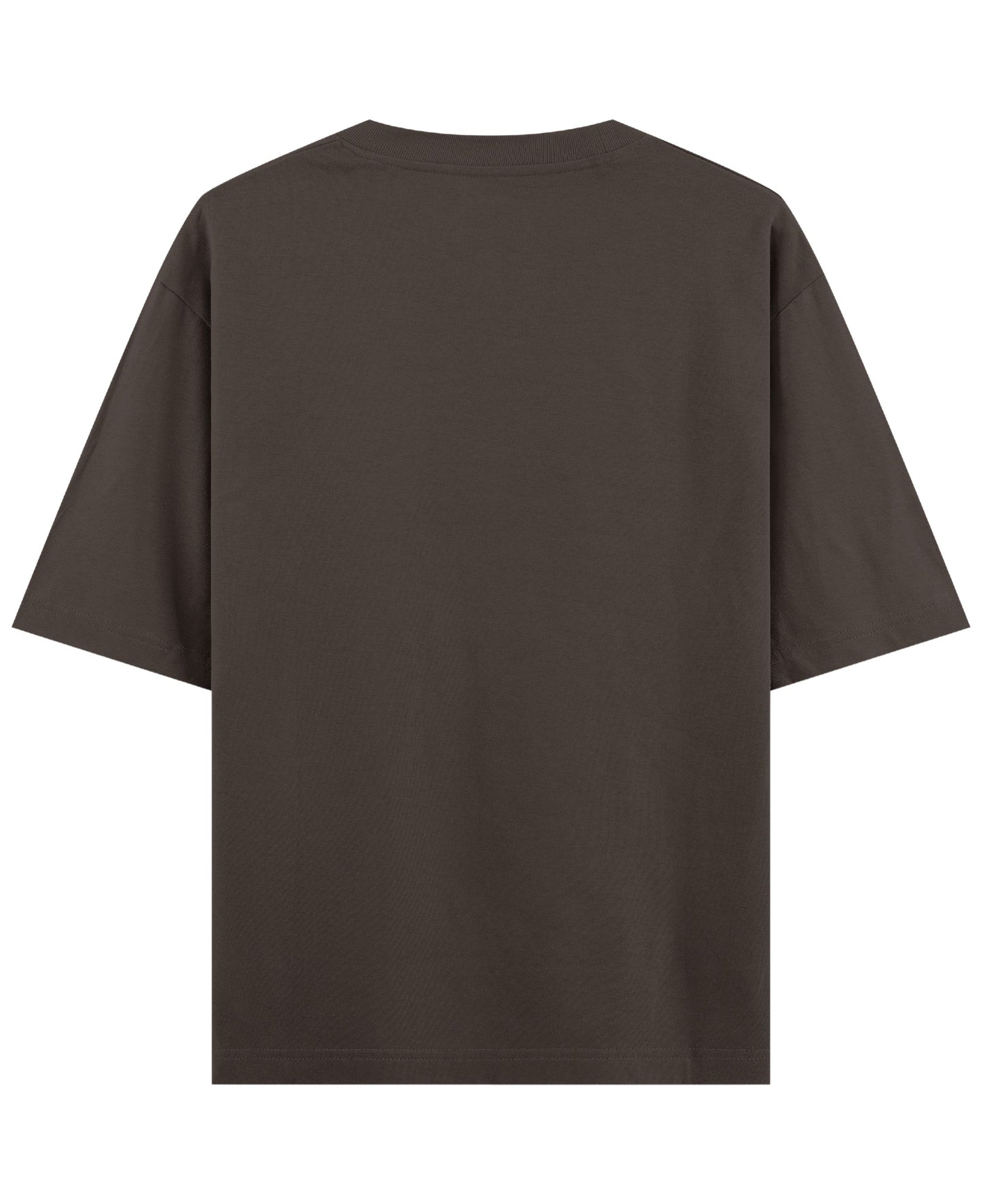 Coffee Oversized T-Shirt Back Design