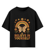 Black Oversized T-shirt Front Design