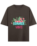 Coffee Oversized T-Shirt Front Design
