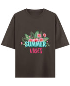 Coffee Oversized T-Shirt Front Design