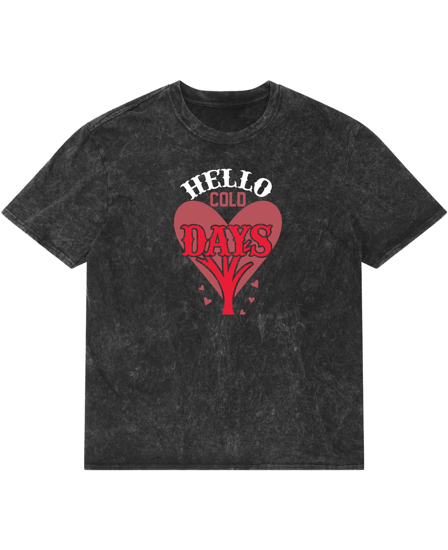 Acidwash Oversized T-shirt Front Design