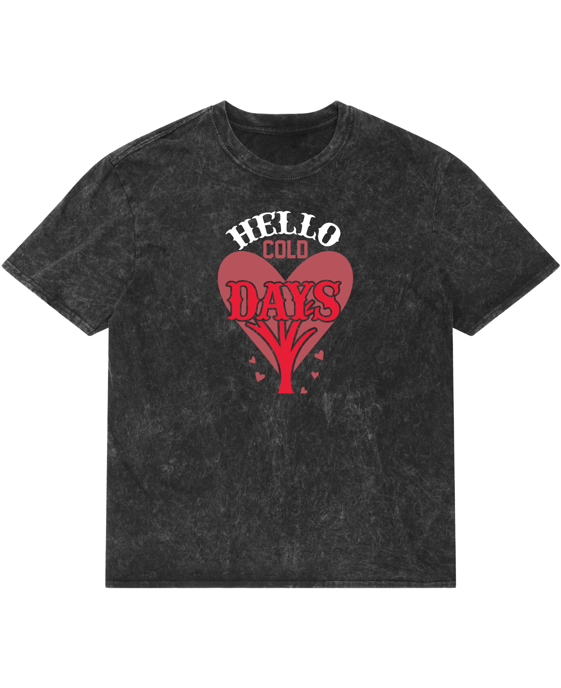 Acidwash Oversized T-shirt Front Design