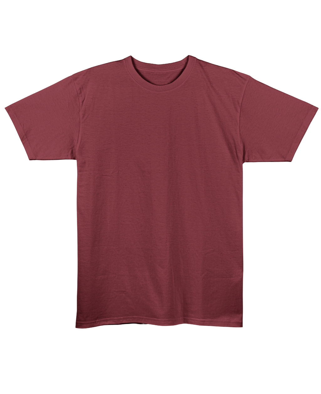 Maroon Regular Fit T-shirt Front Design