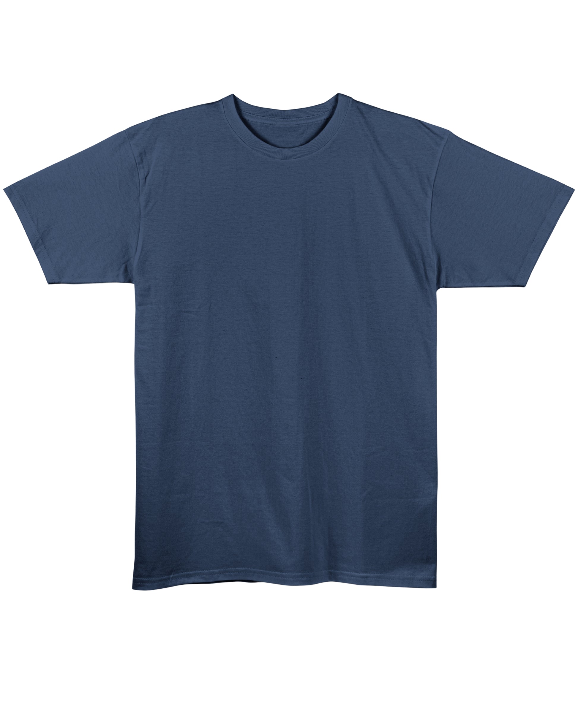 Navy Blue Regular Fit T-shirt Front Design