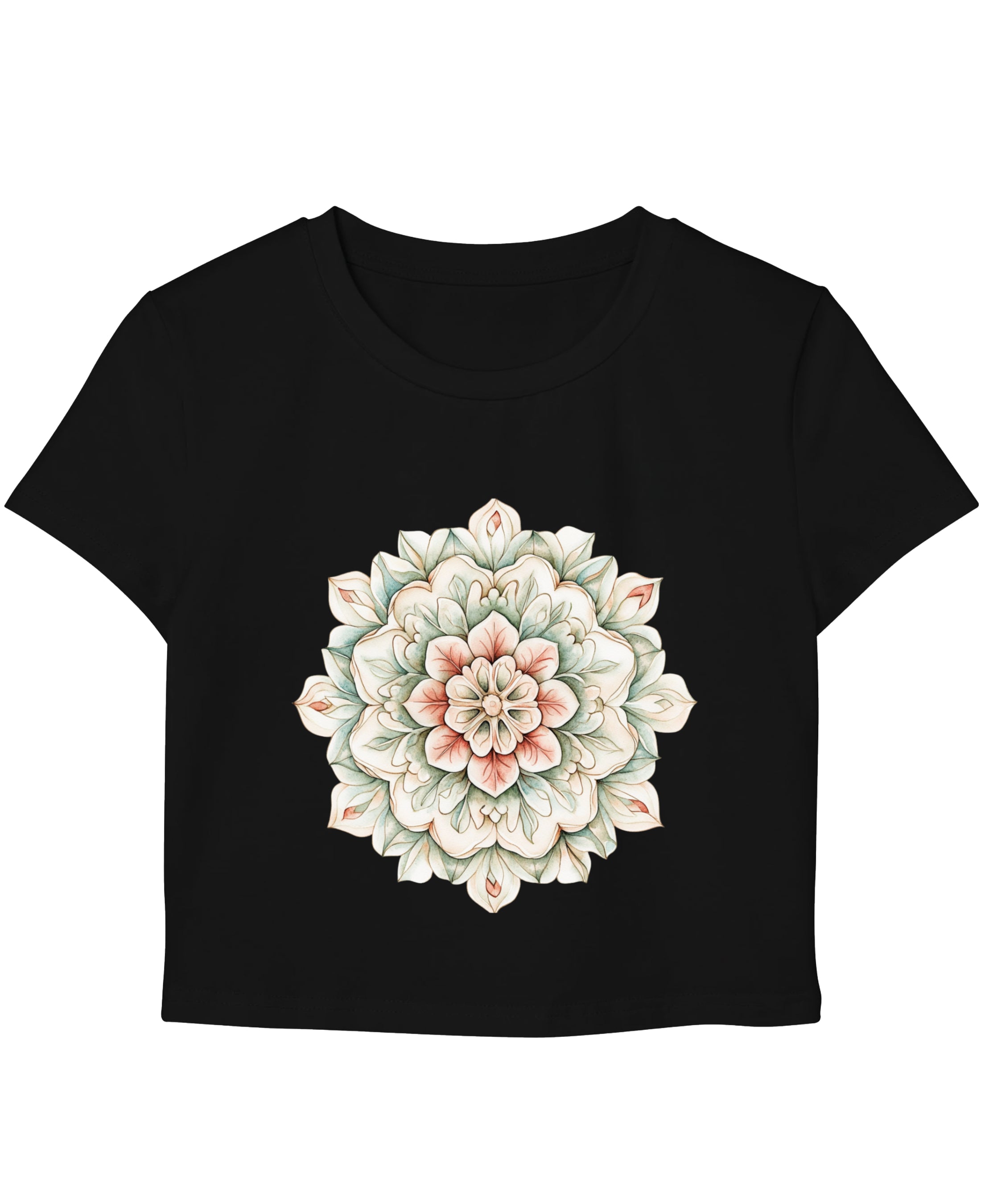 Black Baby Tee Front Design