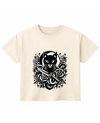 Off White Boxy Fit T-shirt Front Design