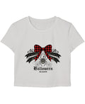 White Baby Tee Front Design