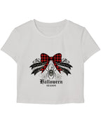White Baby Tee Front Design