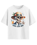 White Oversized T-shirt Front Design