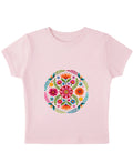 Baby Pink Baby Tee Front Design