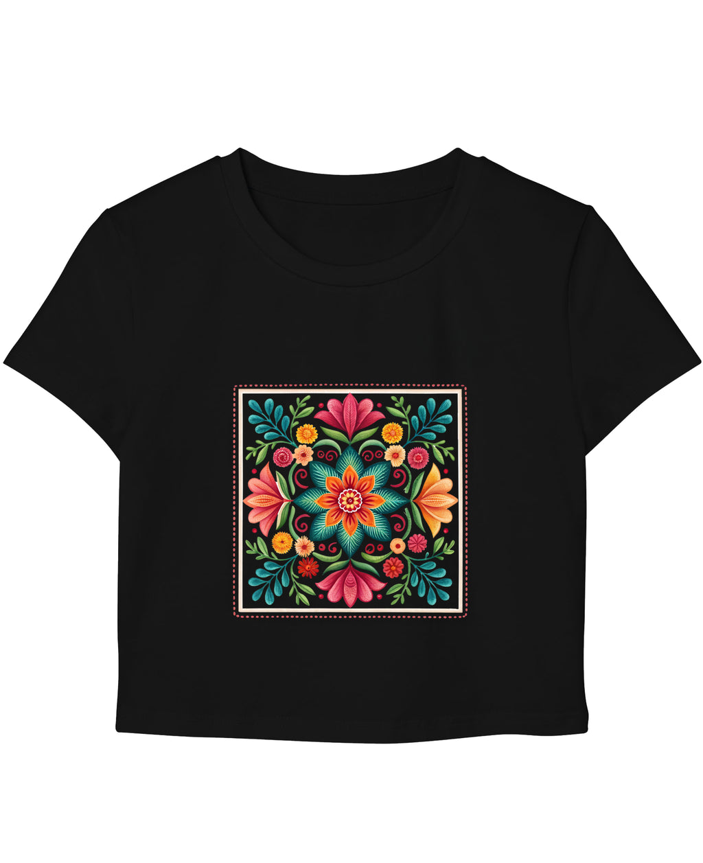 Black Baby Tee Front Design