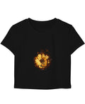 Black Baby Tee Front Design