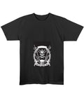 Black Regular Fit T-shirt Front Design