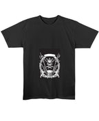 Black Regular Fit T-shirt Front Design