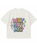 Off-white waffle boxy fit Front Design