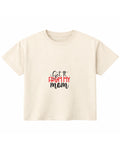 Off White Boxy Fit T-shirt Front Design