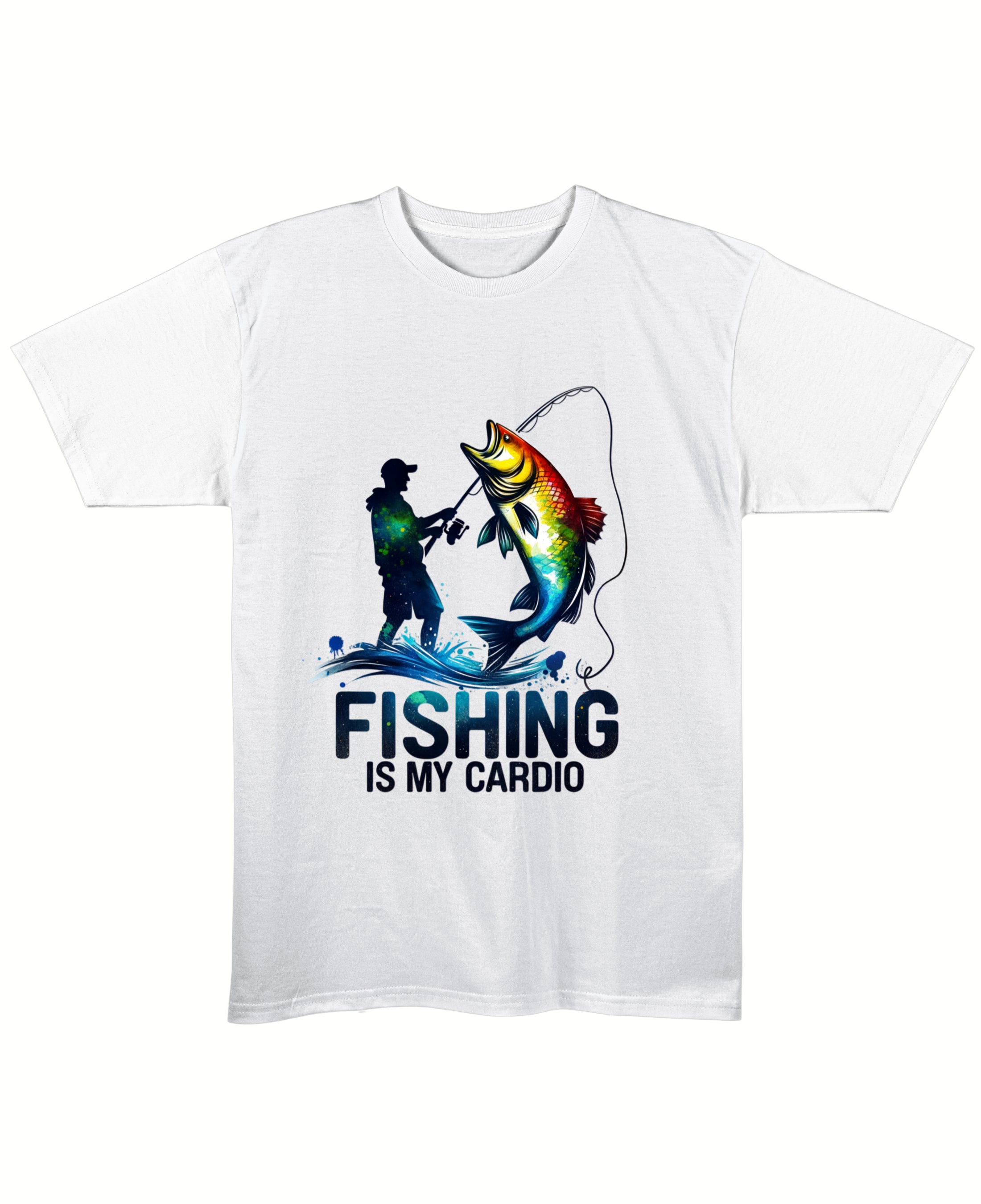 White Regular Fit T-shirt Front Design