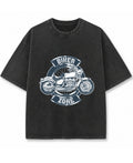 Vintage Fade Wash Oversized T-shirt Front Design