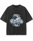 Vintage Fade Wash Oversized T-shirt Front Design