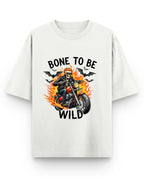 Off White Oversized T-shirt Front Design