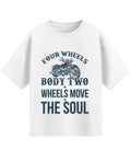 White Oversized T-shirt Front Design