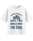White Oversized T-shirt Front Design