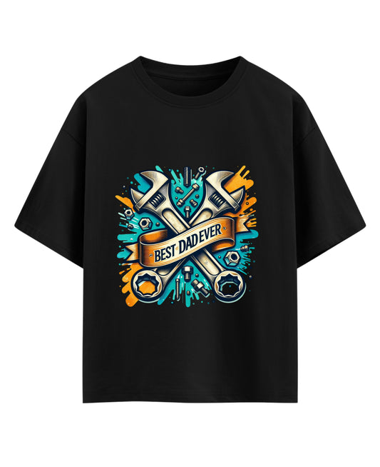 Black Oversized T-shirt Front Design