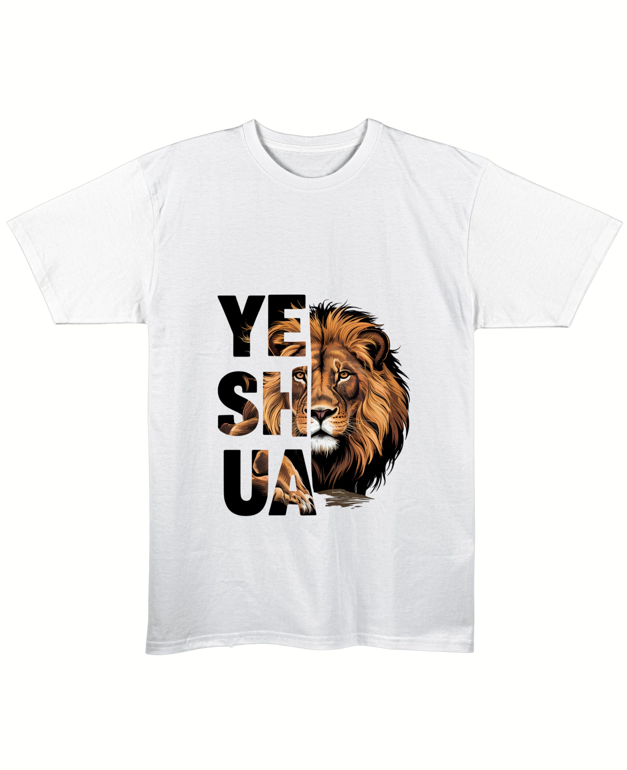 White Regular Fit T-shirt Front Design