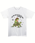 White Regular Fit T-shirt Front Design