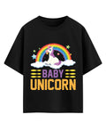 Black Oversized T-shirt Front Design