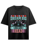 Black Oversized T-shirt Front Design