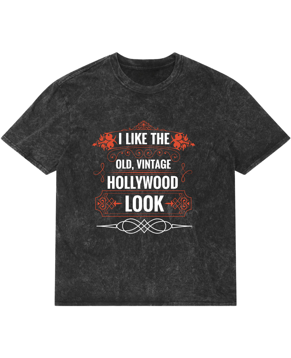 Acidwash Oversized T-shirt Front Design