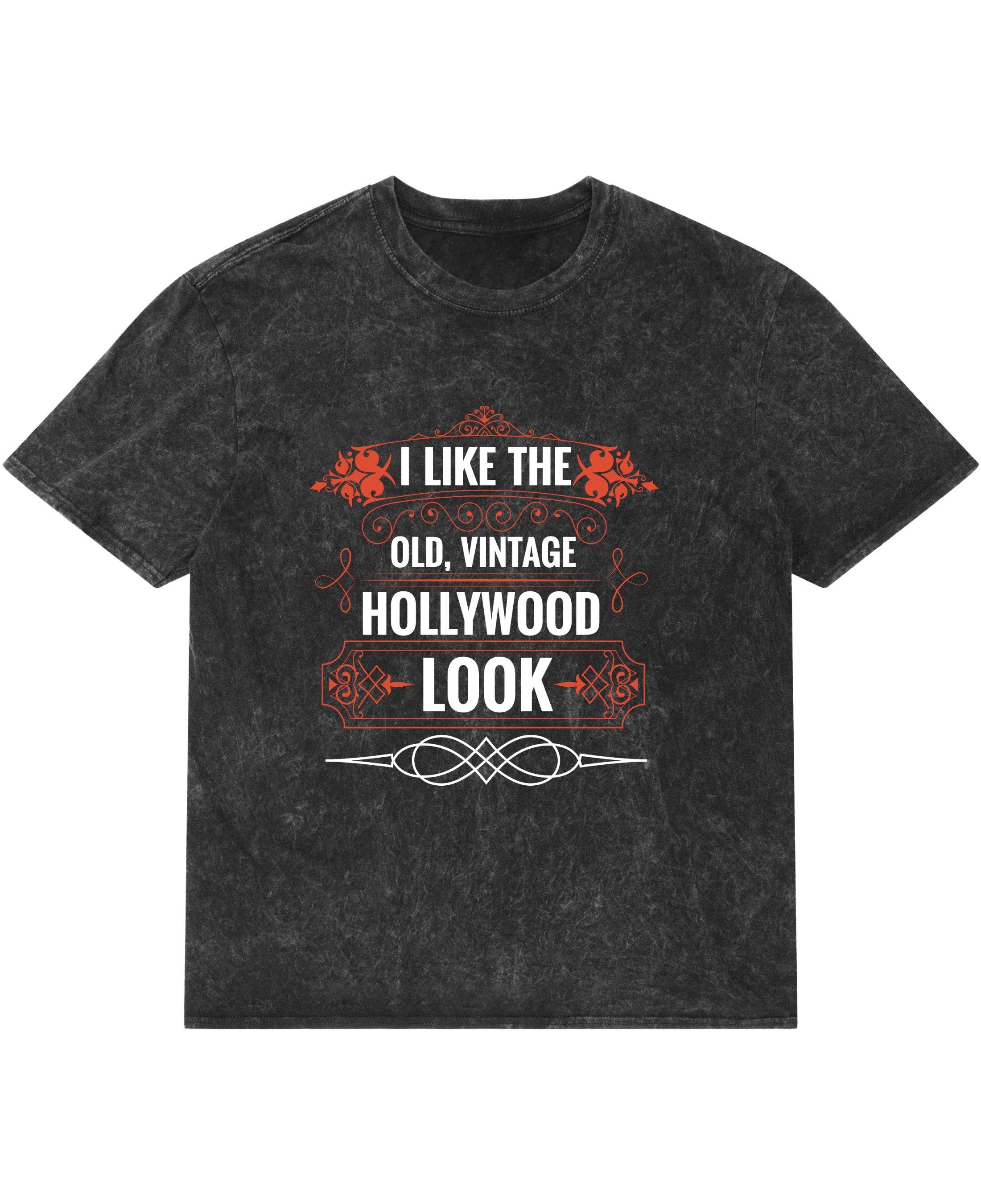 Acidwash Oversized T-shirt Front Design