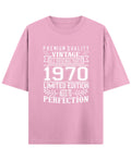 Baby Pink Oversized T-Shirt Front Design