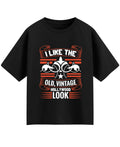 Black Oversized T-shirt Front Design