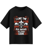 Black Oversized T-shirt Front Design