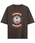 Coffee Oversized T-Shirt Front Design
