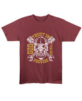 Maroon Regular Fit T-shirt Front Design