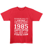 Red Regular Fit T-shirt Front Design